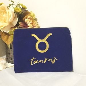 Taurus wet n wild velvet makeup / cosmetic bag